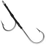 Saltwater Hooks Double Hooks Rig for Trolling and Chunking Big Game Hooks Southern Tuna Hooks Forged Stainless Steel Fishing Hooks for Tuna Marlin Wahoo Dorado Fishing