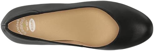 Dr. Scholl's Womens Be Ready Wedge Pump Black Smooth 8.5 W | Image 4