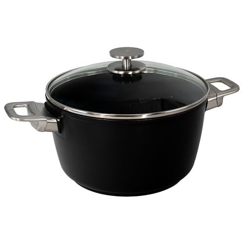 Comparison: Best Swiss Diamond Stock Pot 4 Swiss Diamond Nonstick Hybrid Ceramic and Diamond-Infused Stock Pots With Glass Lid, PFAS- and PFOA-free, Dishwasher & Oven Safe Up To 500 °F (5.5 Quart)