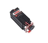 Poder: 5.5W 5.5W 450nm módulo láser azul para Máquina de grabado láser CNC Grabador láser CNC Control TTL PWM diodo láser ajustable de potencia enfocable para enrutador CNC Bricolaje 5500mW