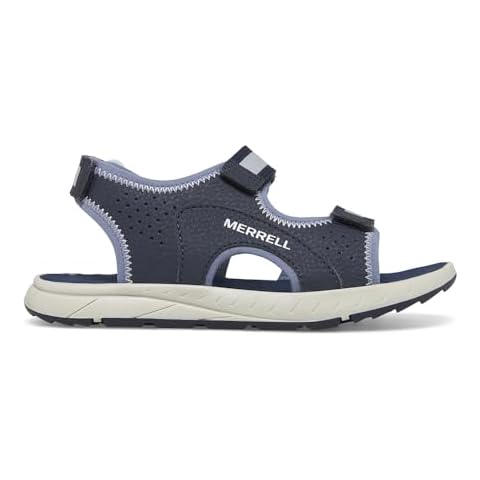 Merrell Boys Panther 3.0 Sport Sandal in Navy Grey Cover