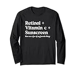 Retinol Vitamin C And Sunscreen Funny Gift