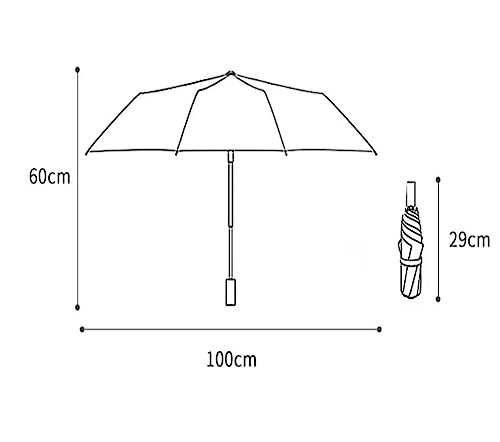Parapluie coupe-vent résistant aux tempêtes et parapluie de soleil pliant double usage