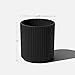 Veradek Demi Series Round Planter for Porch, Patio, Backyard | Durable Plastic-Concrete Material | Modern Décor for Tall Plants, Flowers
