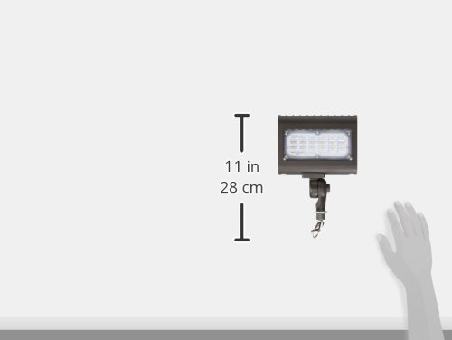Miniatura 6 de Morris Productos Luz de inundación LED de pantalla plana, Montaje de soporte - Diseño de perfil bajo, Carcasa de aluminio fundido a presión de