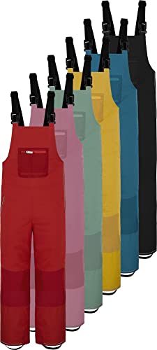 normani Kinder Winter Latzhose Thermohose - gefütterte Schneehose Skihose – wasserdicht - Wassersäule: 12000 mm für Junge und Mädchen normani Kinder Winter Latzhose Thermohose - gefütterte Schneehose Skihose – wasserdicht - Wassersäule: 12000 mm für Junge und Mädchen