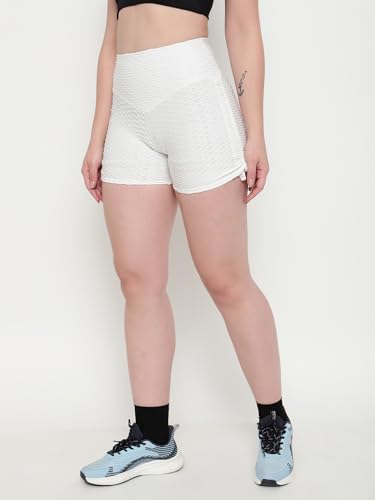 Image of Shasmi Women's Workout Yoga Shorts, High Waisted Drawstring Scrunch Booty Shorts Ruched Butt Lift Athletic Running Tights (Shorty 76)