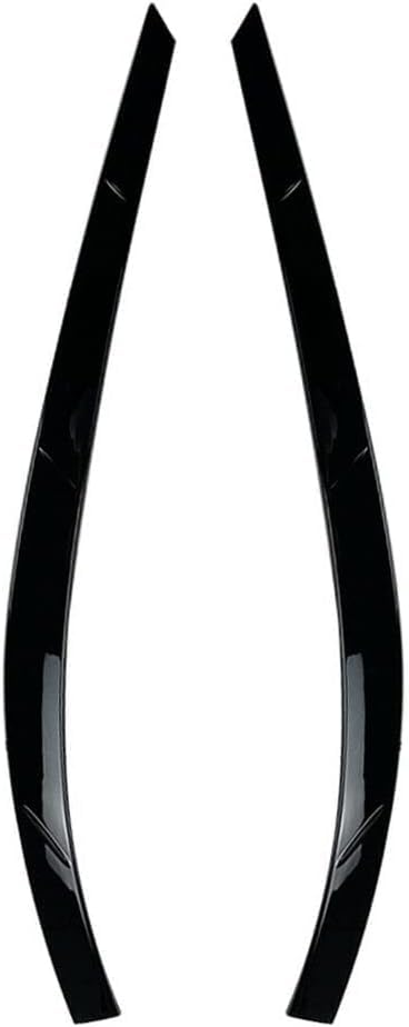 Sourcils de phares VW Tiguan MK1 adhésifs et protecteurs noir brillant
