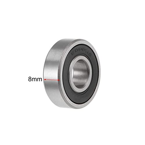 Roulement 6000 2RS 10x26x8mm pour rénovation mécanique de vélo et roller - 4