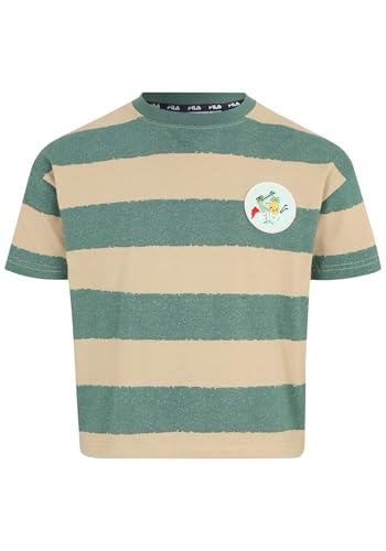 Fila T-Shirt enfant vert Fak0179 : fini les vêtements rêches qui s'usent trop vite