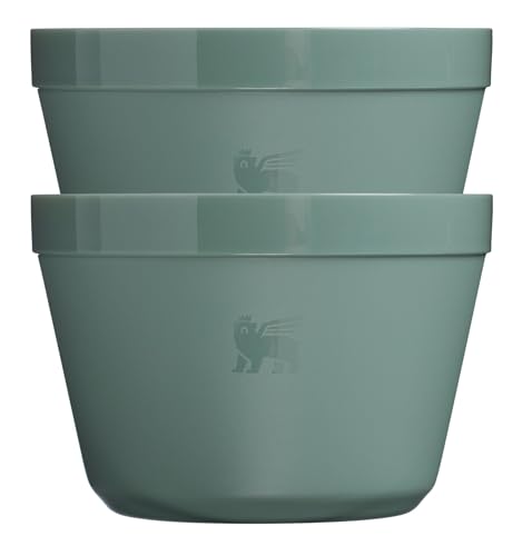 Stanley Wildfare Go Two Bowl Mess Kit | 8pc Portable Pot & Cookware Set | 1.25qt Stainless Steel Pot w/Locking Handle, Lid, 2 Bowls & Sporks - Image 5