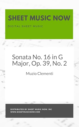 Sonata No. 16 in G Major, Op. 39, No. 2