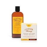 Leather Honey Combo Wipes with 8oz Cleaner