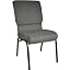Charcoal Gray Fabric/Silver Vein Frame