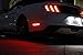 iJDMTOY Smoked Lens Red Full LED Rear Side Marker Light Kit Compatible with Ford 2015-up Mustang, Powered by 48-SMD LED, Replace OEM Back Sidemarker Lamps