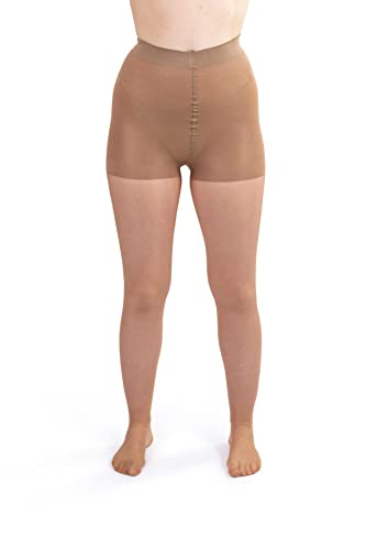 Silky Toes 2 Prs Control Top Pantyhose for Women, Run-Resistant Stockings with Tummy Control2