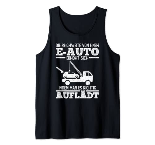 Coche electrónico antiquemaduras divertido para coche eléctrico Camiseta sin Mangas