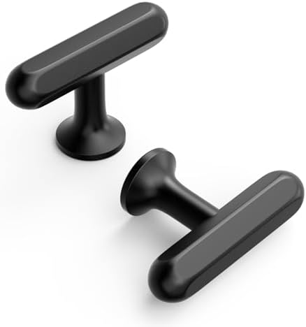 Asidrama 10 Pack Matte Black Kitchen Cabinet Knobs Drawer Cabinet...
