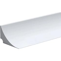 Revestimientos Baños Sin Juntas Barrera de agua para umbral de ducha de silicona de 78 pulgadas/2 m, barrera para piso de baño, tira de sellado de bandeja de ducha, tira de sellado de borde de baño, bañera, blanco