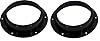 Motorguard Speaker Spacer rings adapter kit for 165mm 6.5" speakers with Harness Adaptor compatible for Volkswagen skoda seat #1