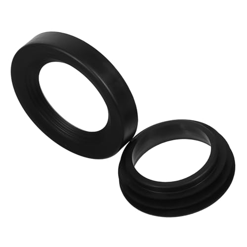 FUNOMOCYA 2Pcs Hose Sealing Gasket for Bathroom Sink Drain Flexible Rubber Washers for Tight Seal and Easy to Install for Washbowl Hose Fittings