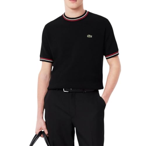 Lacoste Mens Short Sleeve Classic Fit Crew Neck Sweater