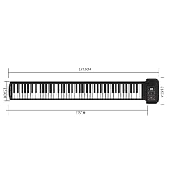 Lecteur de piano professionnel en silicone 88 touches pouvant être connecté à l’ordinateur et à la tablette - Les Beatles, Paul McCartney, John Lennon, RIngo Starr, George Harrison Lecteur de piano professionnel en silicone 88 touches pouvant être connecté à l'ordinateur et à la tablette – Image 2