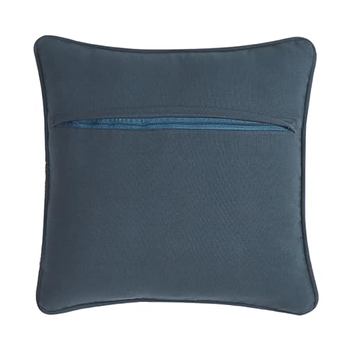 Boho Living 18x18 Indigo Throw Pillow Covers with Pillow Insert Included, Pack of 1 by Boho Living - Image 6