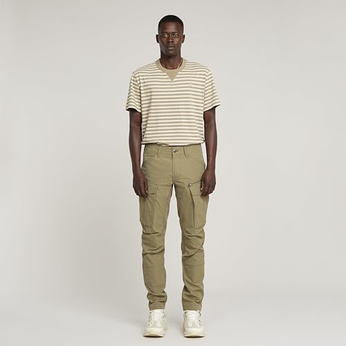 Pantalon Rovic Zip 3D G-Star cargo vert pour vos sorties urbaines et week-ends