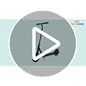 Image of Wembley Kick Scooter for Kids & Adults, 2 Wheel Foldable Kids Scooter with 3 Height Adjustable, Stand, Brake & PU Wheels | Runner Skate Scooter for Adults Kids 8+ Years Boys Girls (Black)