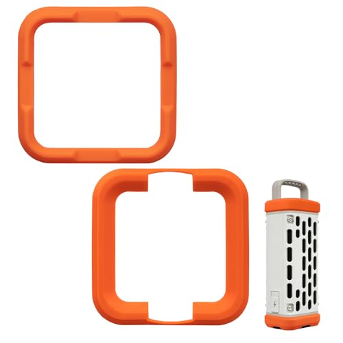 TERPINK Bumper Protectors Compatible with Turtlebox Ranger Silicone Protective Speaker Bumpers Shockproof Impact-Resistant Anti-Slip (Orange)