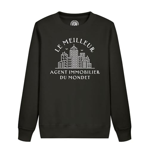 Sweatshirt enfant meilleur agent immobilier fini les vêtements sans style