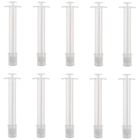 Healeved 10pcs Personal Lubricants Injector Disposable Vaginal Applicators Syringe Lube Tube Health Care Aid Tools Cover