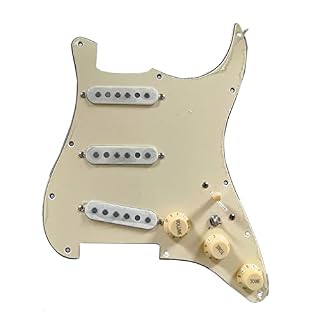 YGYGYG Assemblée De Guitare Électrique De Pick-up SSS Circuit De Bouclier Pickguard guitare chargé (Color : 2) - Les Beatles, Paul McCartney, John Lennon, RIngo Starr, George Harrison