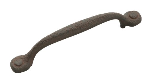 Hickory Hardware P2998-ri raffiné rustique pour placard, 13,7 cm, rustique fer Cover