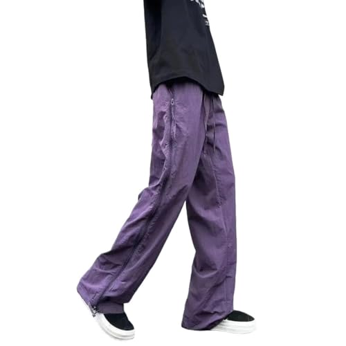 Men's Straight Trousers Plus Size Casual Korean Style Cotton Harajuku Pants