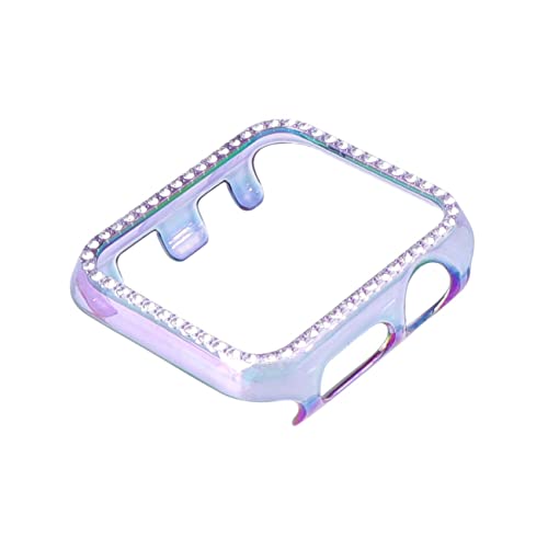 POPETPOP Chic Transparent Colorful Watch Protective Case Stylish Frame for Lightweight Design Easy Installation Watch Accessories for Protection Against