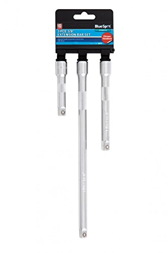 Blue Spot Tools 02072 3/8-inch Extension Bar Set (3 Pieces), Silver, Variety Pack - Image 4