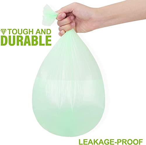 Yheel BATHROOM TRASH BAGS SMALL 1.2 Gallon Small Trash Bags Mini Bathroom Garbage Bags Fit 4.5 Liter Trash-Can-Liners thumb #1