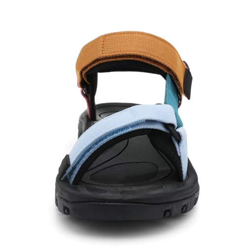 Image of Women's Hiking Sport Sandals Water Outdoor Athletic Shoes With Arch Support Adjustable Velcro Beach Shoes