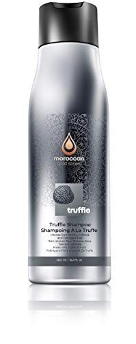 Moroccan Gold Series Black Truffle Shampoo – Gentle Deep Cleansing Shampoo – Intense Nourishing & Moisturizing Shampoo for Dry, Damaged or Color Treated Hair – Promotes Scalp and Hair Health, 16.9 Fl.oz