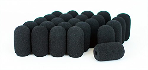 Windscreens - Oval - E-Mic Replacements 5 Pak