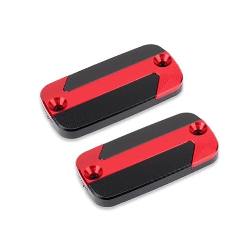 Tapa depósito líquido freno KYMCO AK550 2022 cubierta cilindro maestro delantero rojo