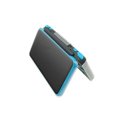 Image of Hzxkqmil Transparent Protective Case for Nintendo New 2DS XL /LL Console | Clear Crystal Hard Shell Protective Cover + 1 Set Screen Protectors Film and 4 Stylus Pen Accessories for New 2DSXL New 2DSLL