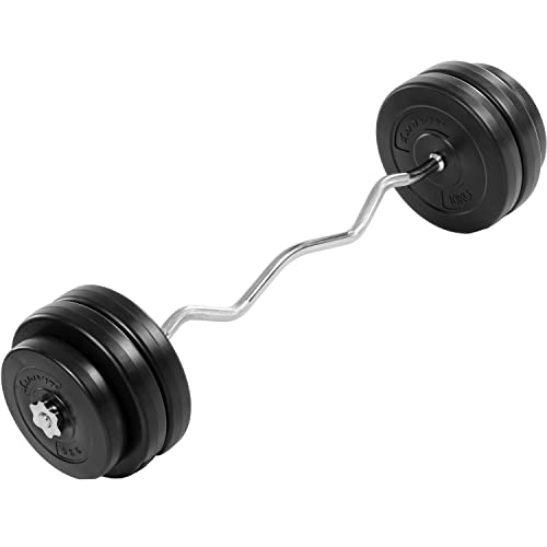 MOVIT 55kg SZ Curlset, mit Sternverschlüssen + 6...
