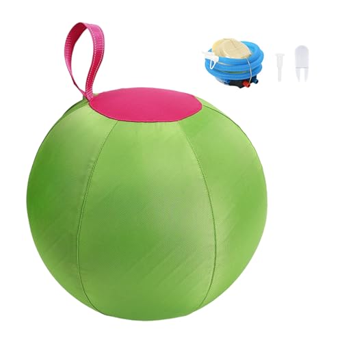 Balle gonflable interactive gros chien jouet robuste de jardin