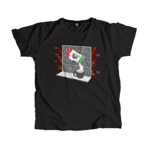 T-shirt Coffee Rain Bosnie unisexe pour éviter l'inconfort des tissus rigides