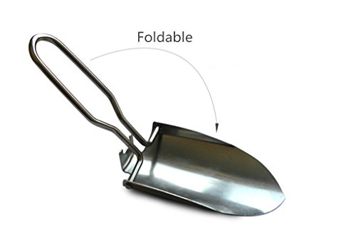 Pala plegable mini Para jardín Toasis acero inoxidable miniatura 4