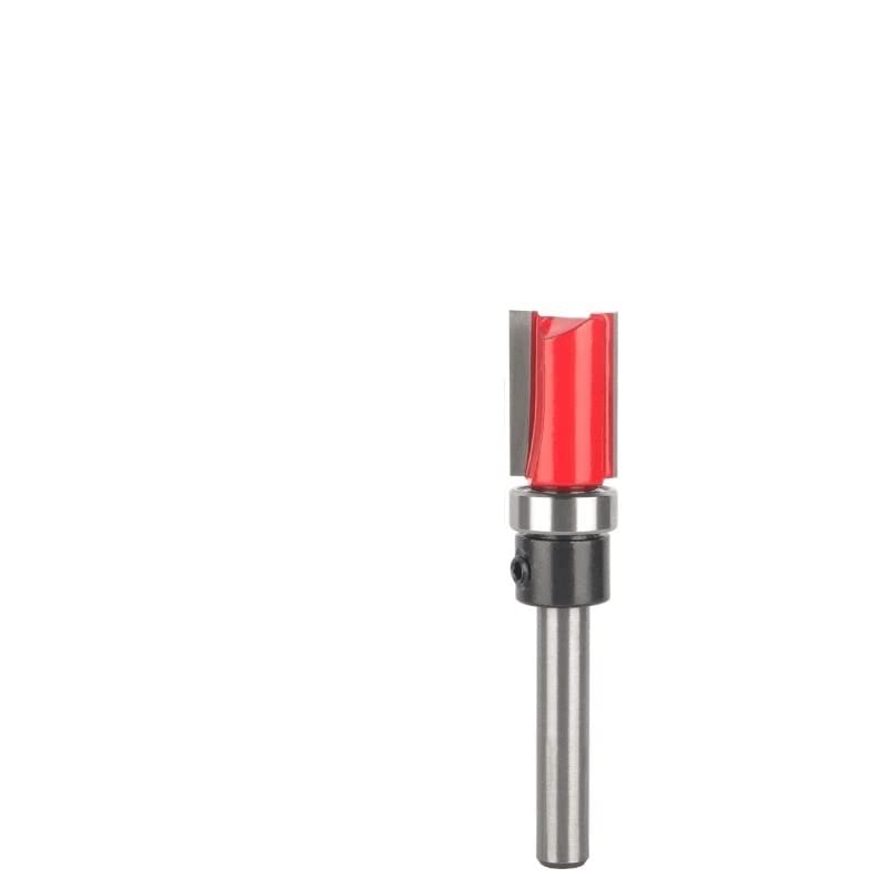 KAYRAM D1/2 Schablone Trim Muster Bits Abdeckung 12,7 mm Router Bit Holzbearbeitungsfräser for Bündig Trimmer Reinigungswerkzeuge (Size : 4pcs 6 Shank)