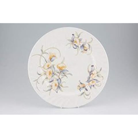 Aynsley English Bone China JUST Orchids Dinner Plate Diameter 10.5 Inches Diameter (2nd Quality Seconds) Cover